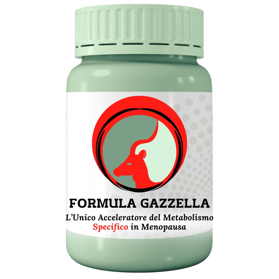 Formula Gazzella – L'Unico Acceleratore del Metabolismo Specifico in Menopausa (30 capsule)